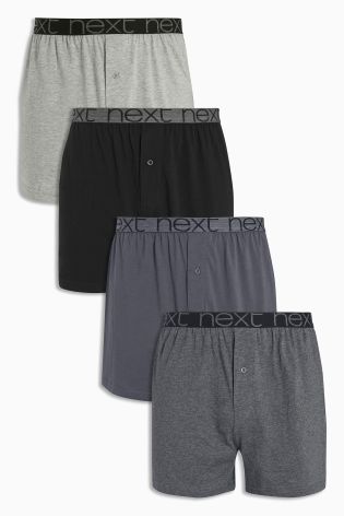 Grey Loose Fit Four Pack